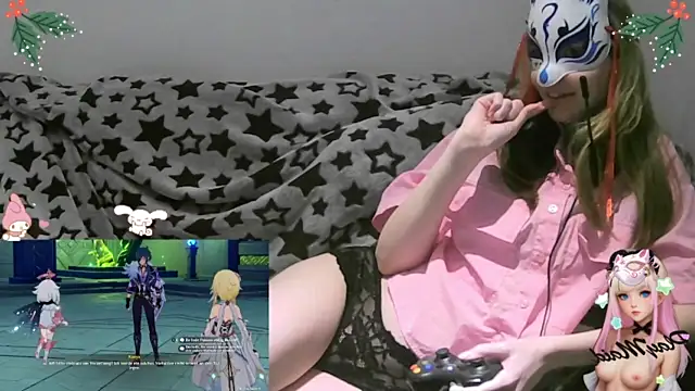 PlayMaid nude stripping on cam for live sex video chat