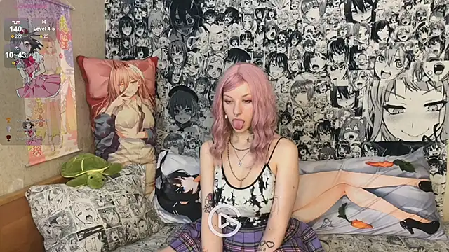 NekoRat nude stripping on cam for live sex video chat