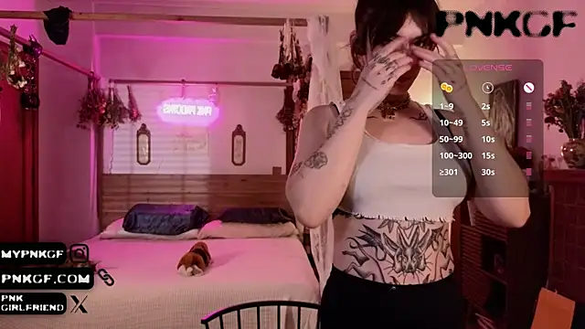 pnkgf nude stripping on cam for live sex video chat